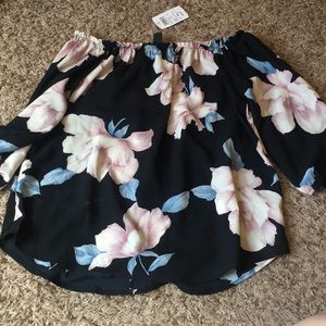 Off the shoulder top